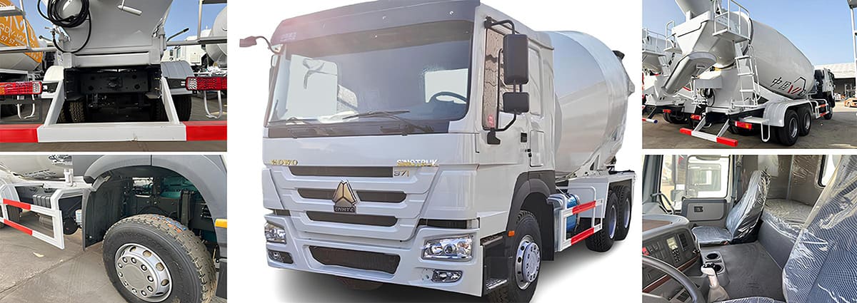 Sinotruk Howo Used Concrete Mixer Truck