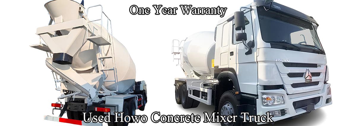 Sinotruk Howo Used Concrete Mixer Truck