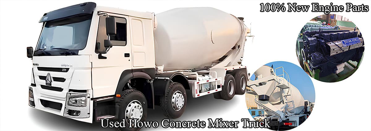 Sinotruk Howo Used Concrete Mixer Truck