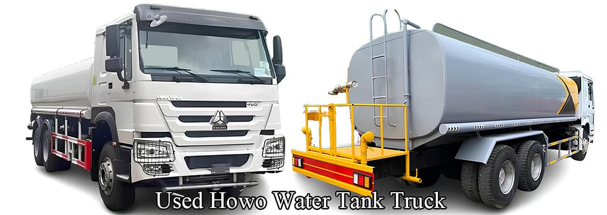 Howo Used Water Tank Truck