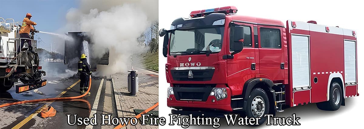 Howo Used Water Tank Truck