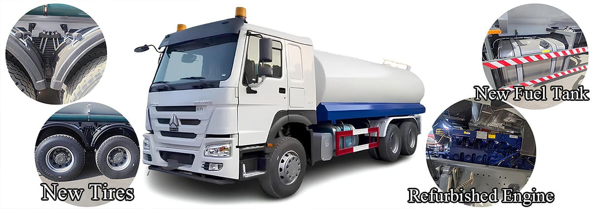 Howo Used Water Tank Truck