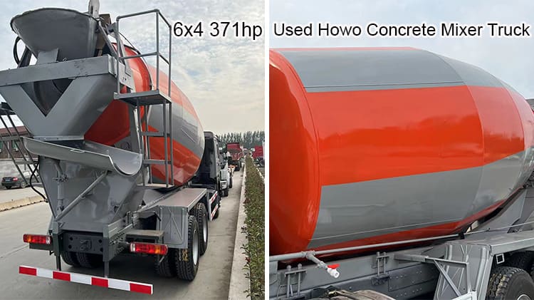 Howo Used Concrete Mixer Truck for Sale in Guyana