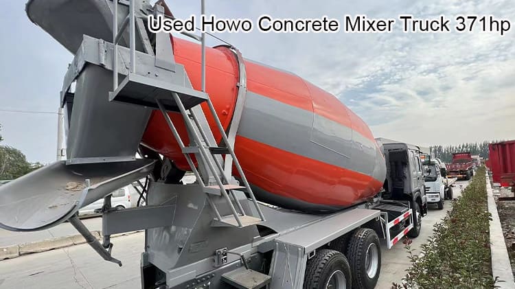 Howo Used Concrete Mixer Truck for Sale in Guyana