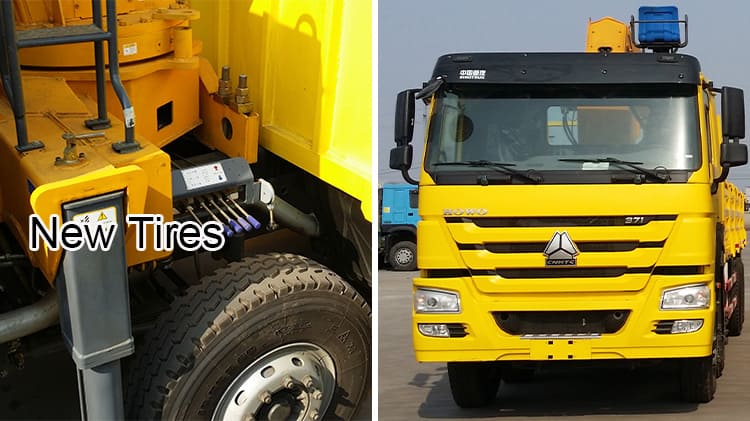 Howo Used Crane Truck for Sale in Ghana