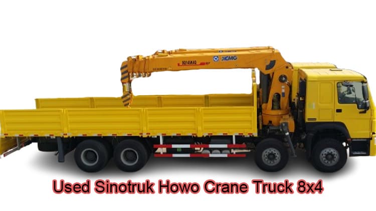 Howo Used Crane Truck for Sale in Ghana