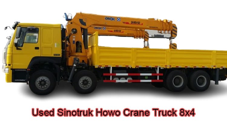 Howo Used Crane Truck for Sale in Ghana
