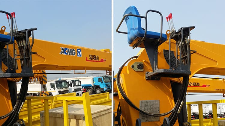 Howo Used Crane Truck for Sale in Ghana