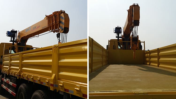 Howo Used Crane Truck for Sale in Ghana