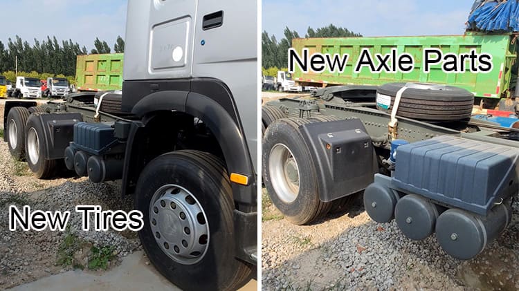 Used Howo Tractor Truck 371 6x4 for Sale in Jamaica