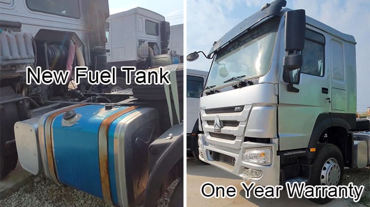 Used Howo Tractor Truck 371 6x4 for Sale in Jamaica