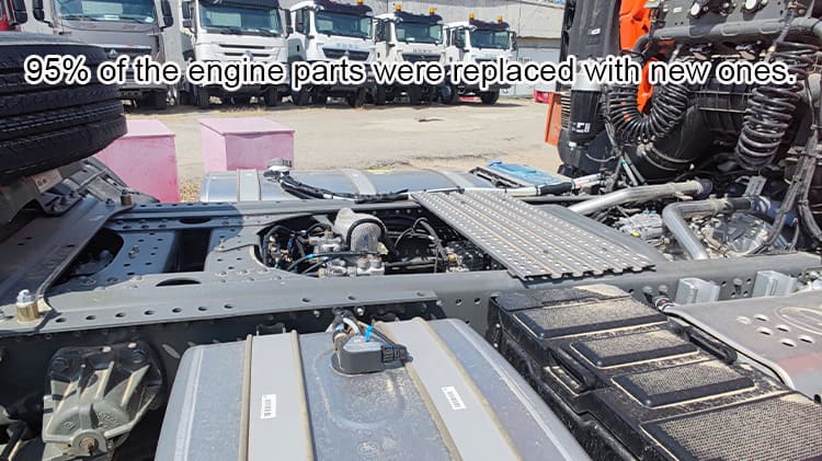 Used Sinotruk Howo 4x2 Tractor Head Tractor Truck 400HP for Sale in Trinidad
