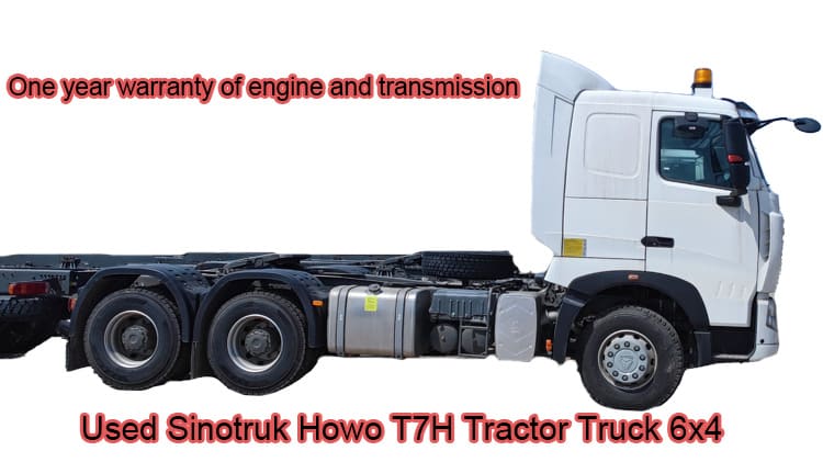 Used Sinotruk Howo T7H Tractor Truck 6x4 Price in Zambia