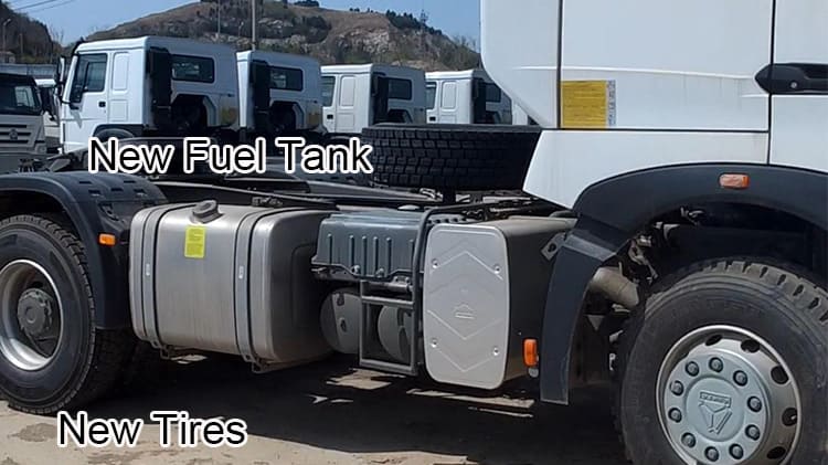 Used Sinotruk Howo T7H Tractor Truck 6x4 Price in Zambia