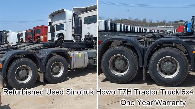 Used Sinotruk Howo T7H Tractor Truck 6x4 Price in Zambia
