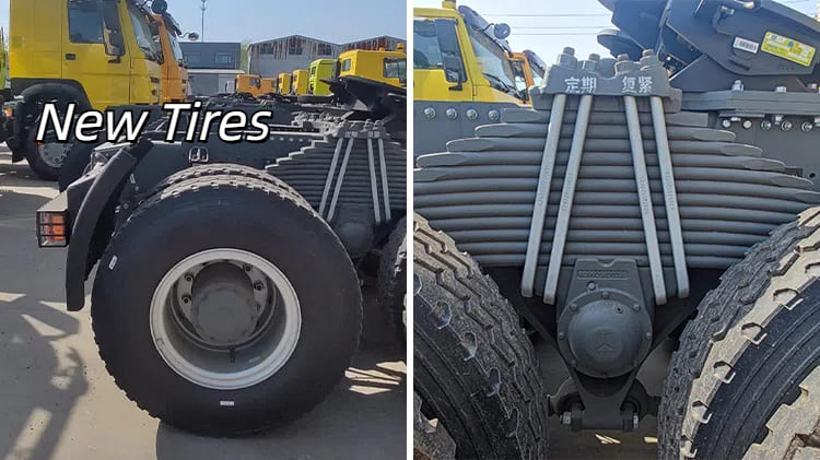 Used Sinotruk Howo Tractor Truck Euro 2 6x4 for Sale in Mexico