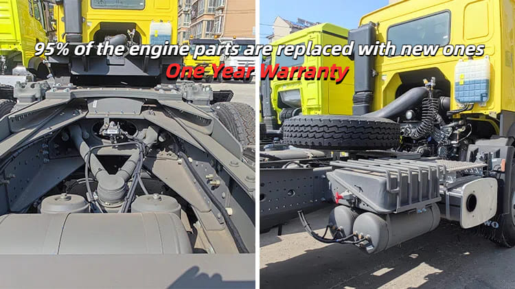 Used Sinotruk Howo Tractor Truck Euro 2 6x4 for Sale in Mexico