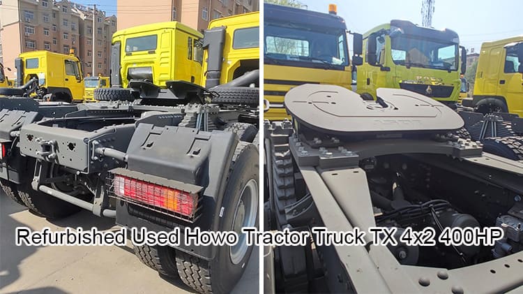 Used Sinotruk Howo Tractor Truck Euro 2 6x4 for Sale in Mexico