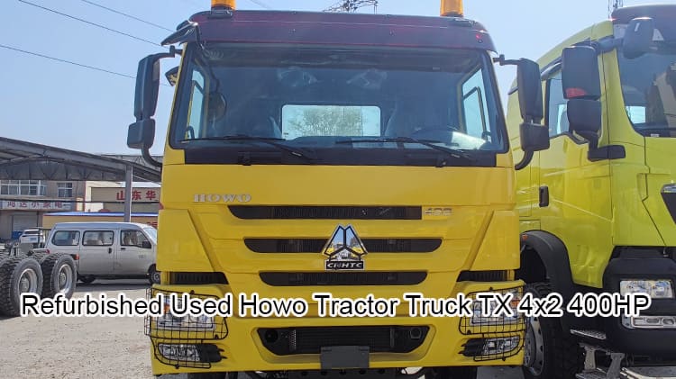 Used Sinotruk Howo Tractor Truck Euro 2 6x4 for Sale in Mexico