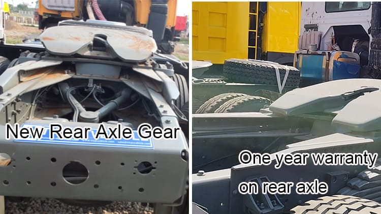 6x4 Tractor Trucks Used Howo 371 Tractor Head for Sale in DR Congo