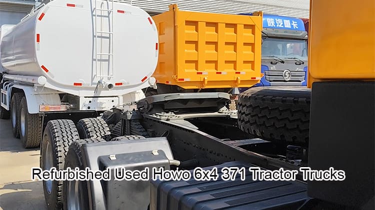 6x4 Tractor Trucks Used Howo 371 Tractor Head for Sale in DR Congo