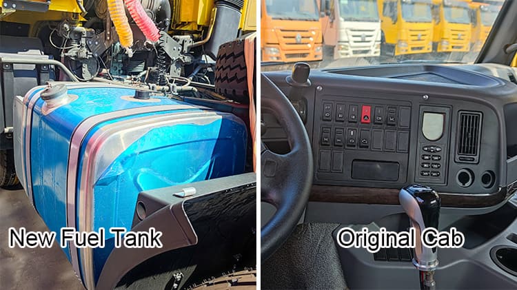 Second Hand Howo Tractor Truck 371 10 Wheels for Sale in Guam