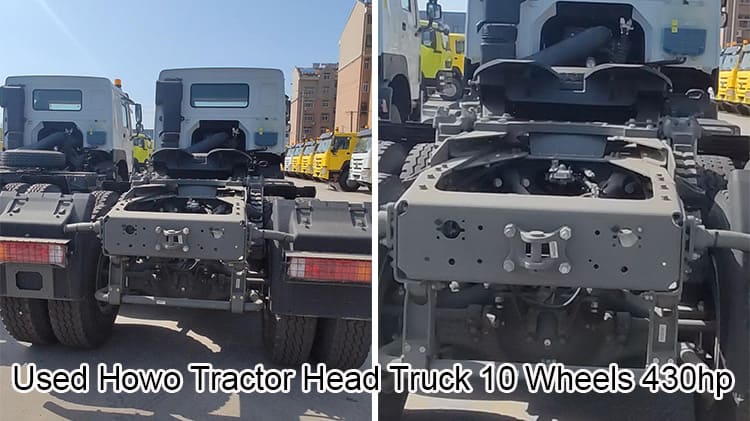 Used Howo Tractor Head Truck 10 Wheels 430hp Price in Dominica