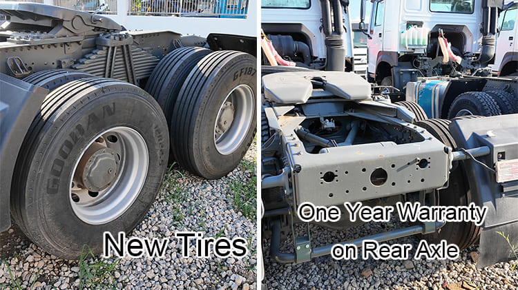 Second Hand Howo 371 Tractor Truck 10 Wheeler for Sale in Angola