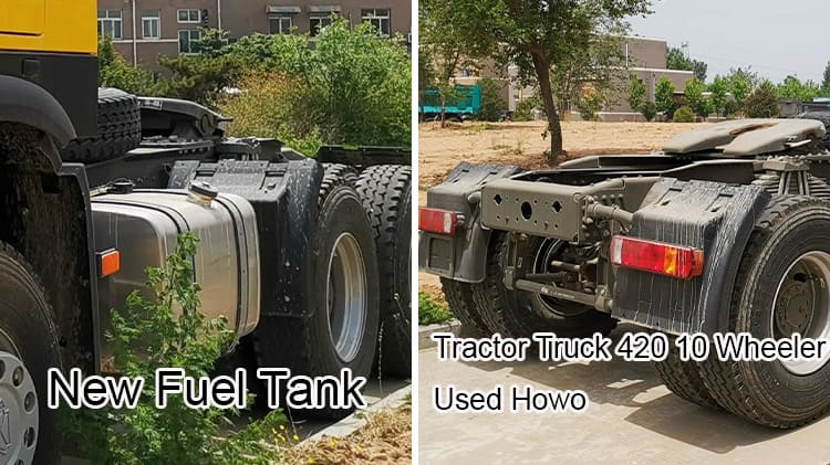 Second Hand Sinotruk Howo 420 Tractor Truck Head 10 Wheeler for Sale in Nigeria