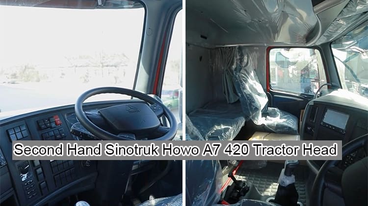 Second Hand Sinotruk Howo A7 420 Tractor Head for Sale in Benin