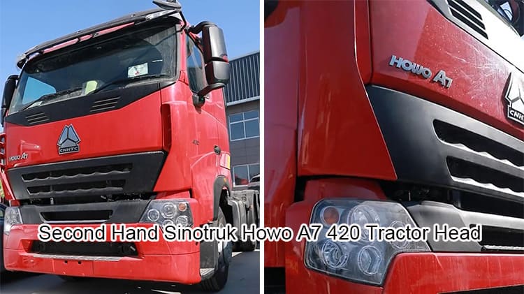 Second Hand Sinotruk Howo A7 420 Tractor Head for Sale in Benin