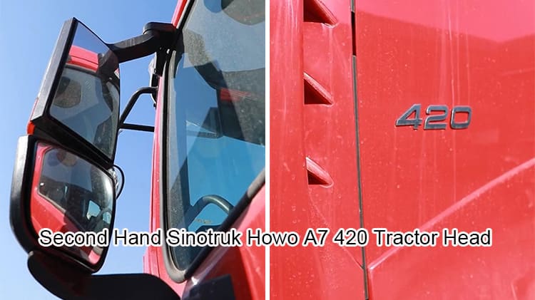 Second Hand Sinotruk Howo A7 420 Tractor Head for Sale in Benin