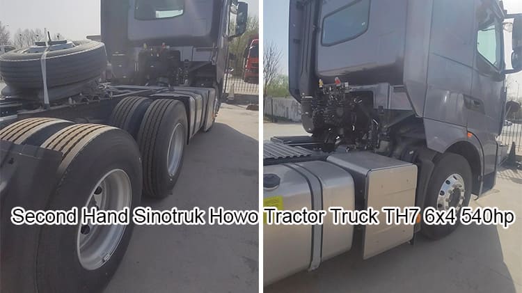 Second Hand Sinotruk Howo TH7 6x4 Tractor Truck 540hp Sale in Mali