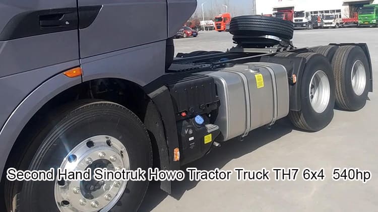 Second Hand Sinotruk Howo TH7 6x4 Tractor Truck 540hp Sale in Mali