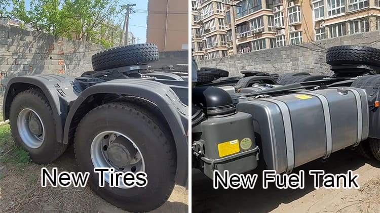 Used 6x4 Howo Tractor Truck TX 400hp 10 Wheel for Sale in Cote d 'Ivoire