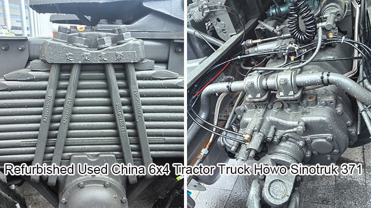 Used China 6x4 Tractor Truck Howo Sinotruk 371 Price Sale in Mauritania