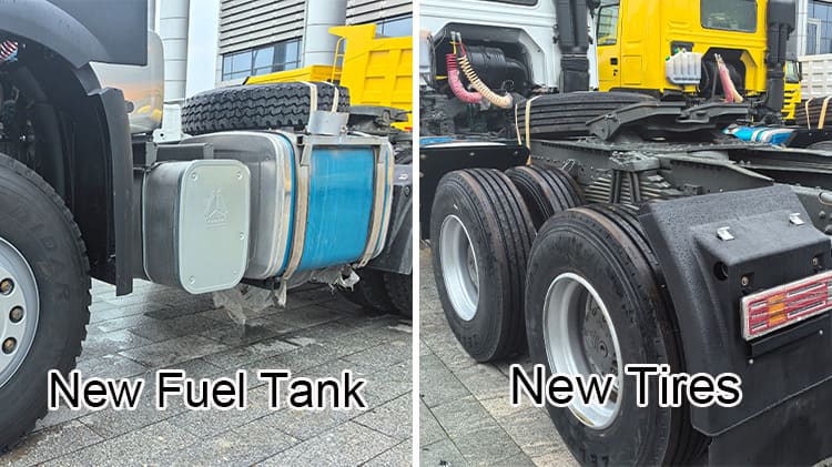 Used China 6x4 Tractor Truck Howo Sinotruk 371 Price Sale in Mauritania