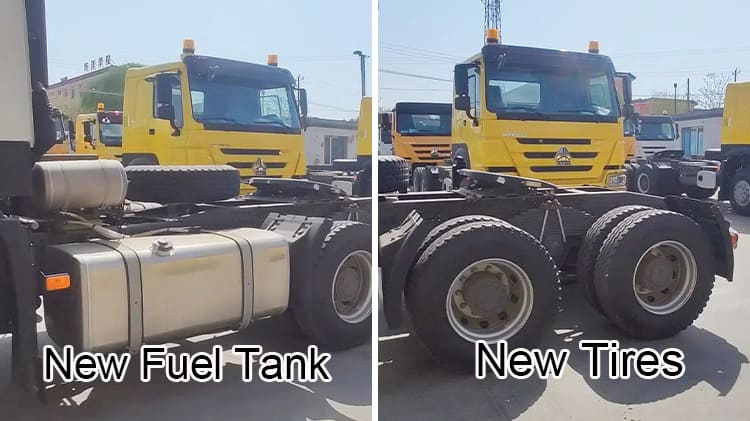 Second Hand Sinotruk Howo 6x4 Tractor Diesel Truck Price in Malawi 