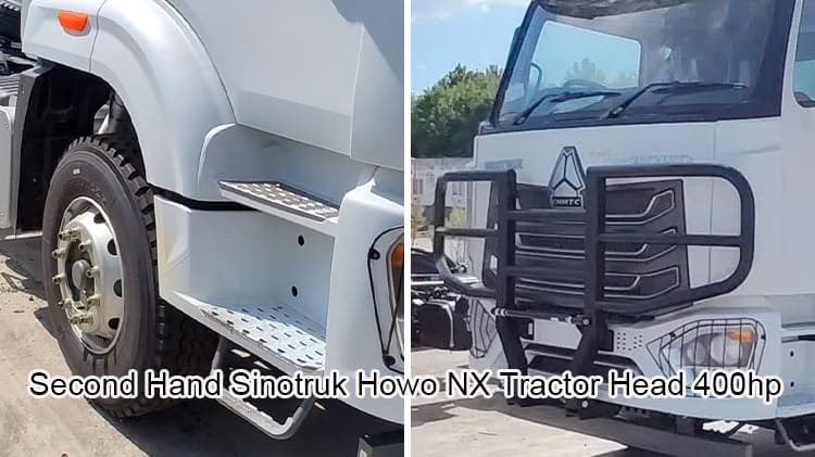 Second Hand Sinotruk Howo NX Tractor Head 400hp 6x4 for Sale in Sierra Leone