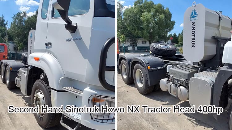 Second Hand Sinotruk Howo NX Tractor Head 400hp 6x4 for Sale in Sierra Leone