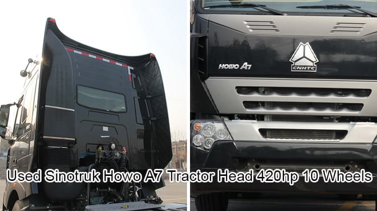 Used China Sinotruk Howo A7 Tractor Head 420hp Price Philippines