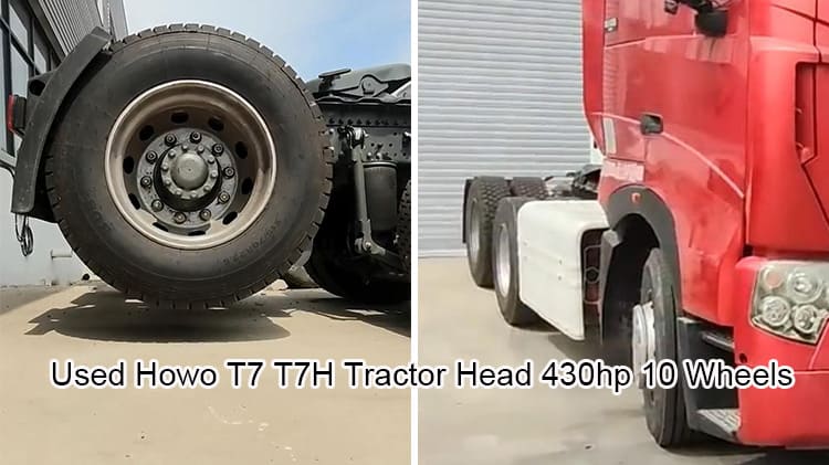 Used Howo T7 6x4 T7H Tractor Head Truck Heavy Duty Sale in Costa Rica