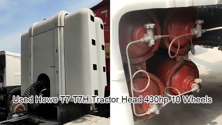 Used Howo T7 6x4 T7H Tractor Head Truck Heavy Duty Sale in Costa Rica