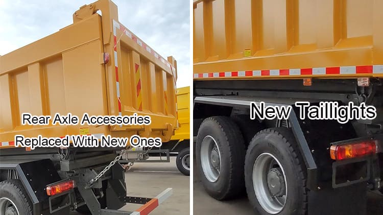 Second Hand Sinotruk Howo 6x4 10 Wheeler Tipper Truck for Sale in Panama