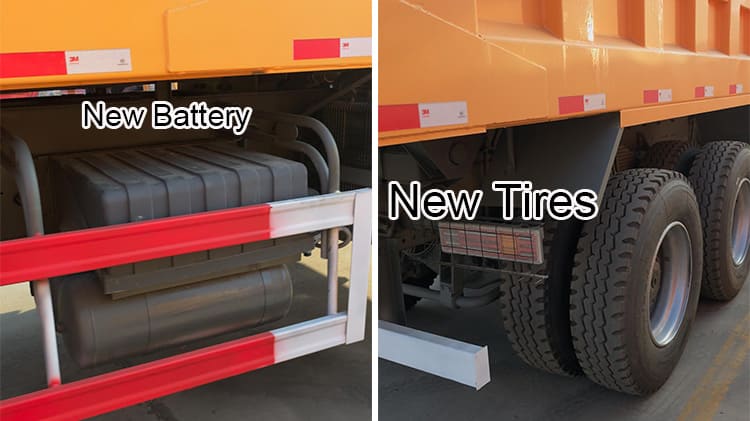 Used Howo Euro 2 10 Wheeler Dump Truck Price in Ethiopia
