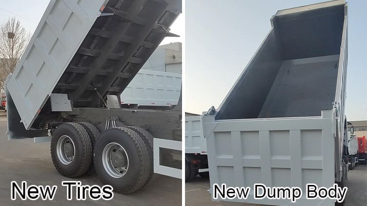 Used Dump Truck Howo Zz3257 10 Wheeler Dumper Sale in Barbados