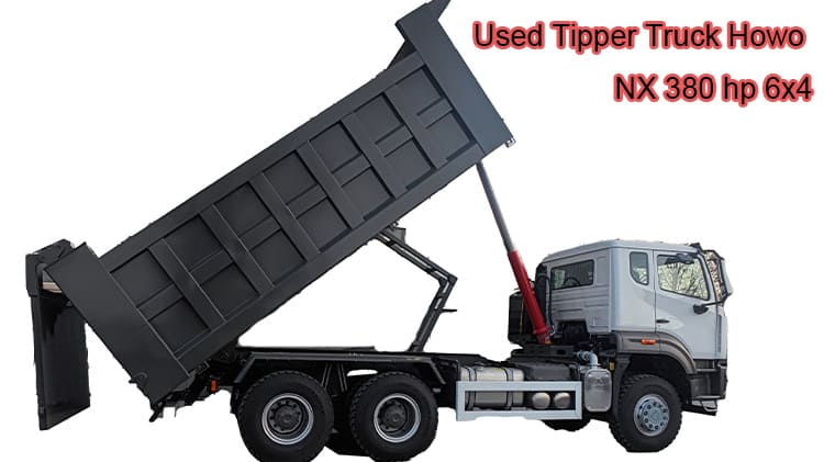 Used Tipper Truck Howo NX 380 hp Dump Truck Sale in East Timor