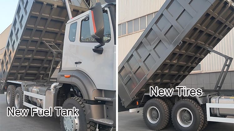 Used Tipper Truck Howo NX 380 hp Dump Truck Sale in East Timor