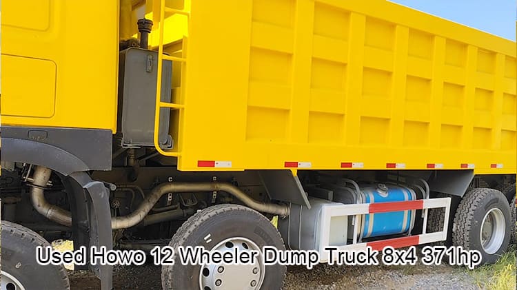Howo 12 Wheeler Dump Truck Second Hand 8x4 Tipper Trucks for Sale in Namibia