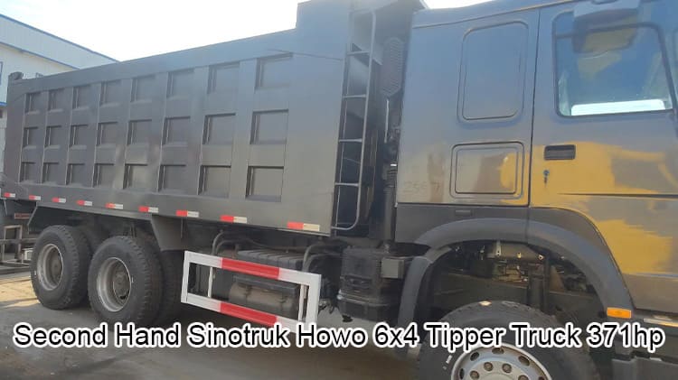 Second Hand Sinotruk Howo 6x4 Tipper Truck Price in Djibouti